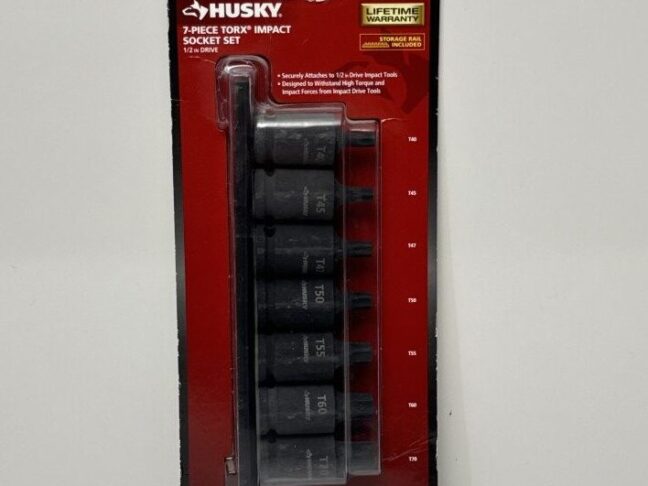 Husky 7 Piece Torx Impact Socket