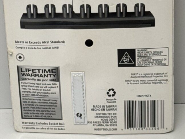 Husky 7 Piece Torx Impact Socket - Image 5