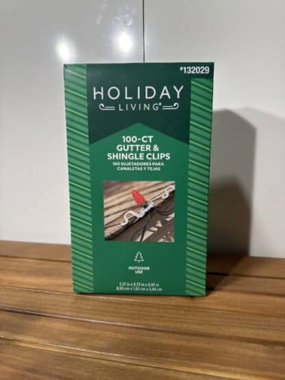 Holiday Living 100 Count Shingle Clips