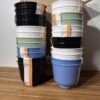 Plastic Planters 12 Pack Multiple Colors - Image 6