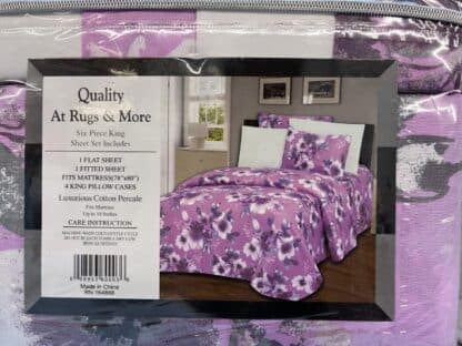 Six piece king sheet set - Image 2