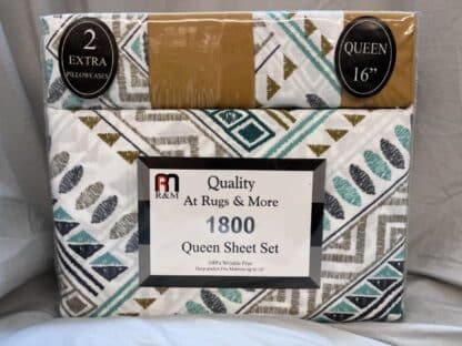 Six piece queen sheet set - Image 2