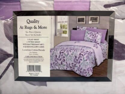 Six piece queen sheet set - Image 7