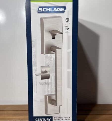 Schlage Century Satin Nickel Handleset