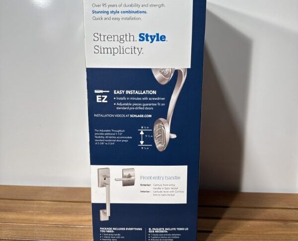 Schlage Century Satin Nickel Handleset - Image 2