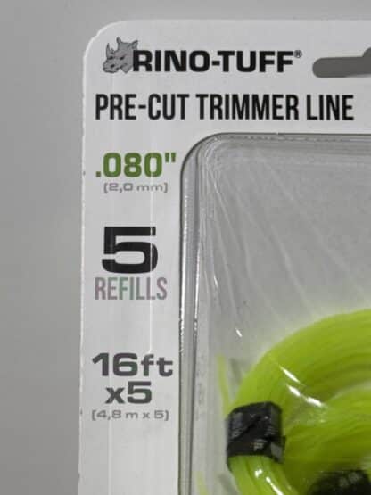 RinoTuff Precut Trimmer Line 5 pack .08 - Image 3