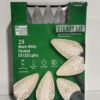 25 Warm White C9 Faceted LED Lights