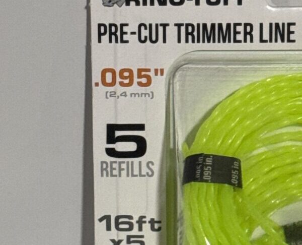 RinoTuff Pre Cut Trimmer Line 16'ft x 5 .095 - Image 4