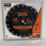 IMG 5893 Woo rotated e1736265391276 Ridgid Dual Purpose Diamond Blade 12" inch