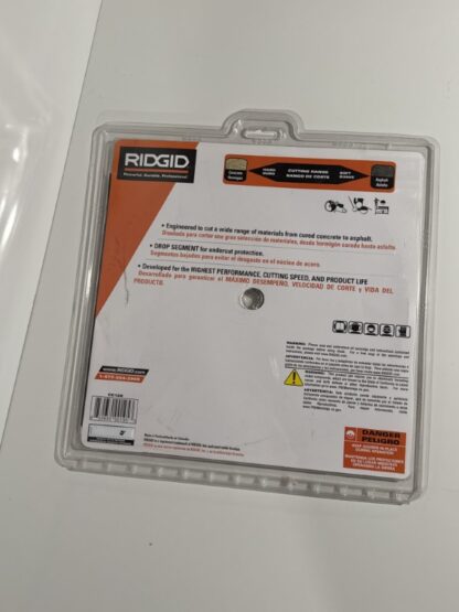 Ridgid Dual Purpose Diamond Blade 12" inch - Image 3