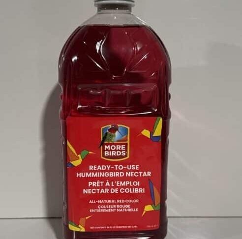 More Birds 64 Oz Red Ready To Use Hummingbird Nectar MB700