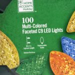 IMG 6051 Woo 100 Multi Colored Faceted C9 LED Lights Home Accents