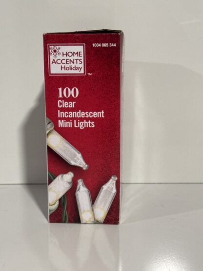 100 Clear Incandescent Mini Lights Home Accents - Image 2