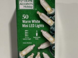 50 Warm White Mini LED Lights Home Accents