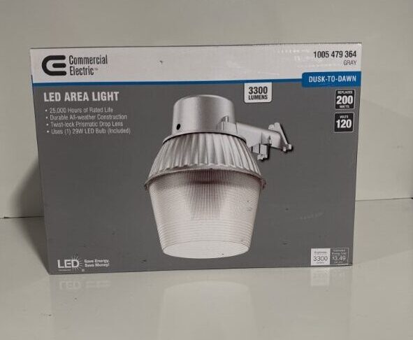 3300 Lumen LED Area Light Commercial Electric