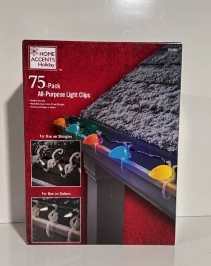 75 Pack All Purpose Light Clips