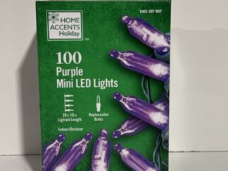 100 Purple Mini LED Lights Home Accents