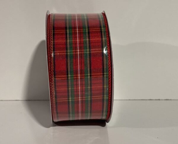 Plaid Holiday Ribbon 8 Yards Holiday Living - Image 4