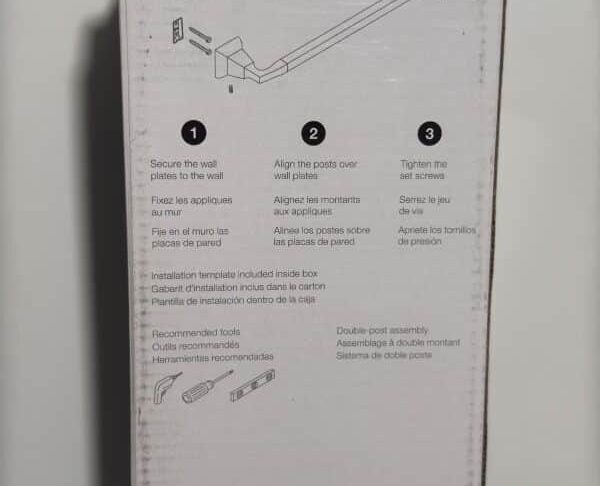 Kohler Kallan Towel Bar in Matte Black 18 in. - Image 6
