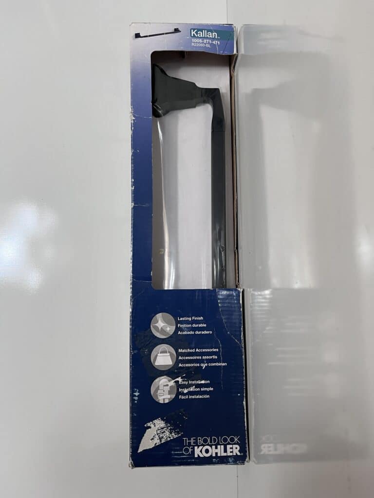 Kohler Kallan Towel Bar in Matte Black 18 in.