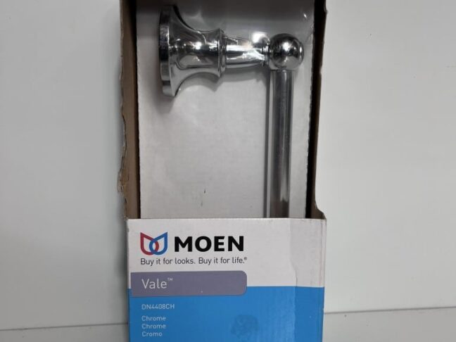 MOEN Vale Pivoting Double Post Toilet Paper Holder in Chrome
