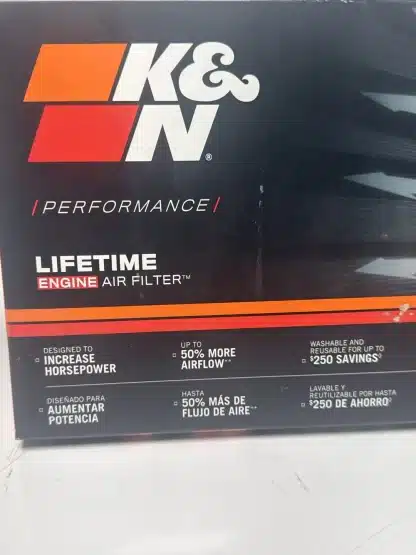 K&N Washable Air Filter 33‑2865 - Image 4