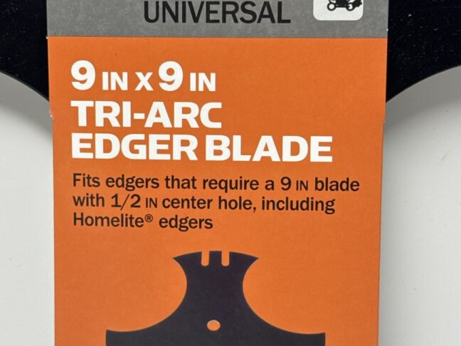 PowerCare Tri Arc Edger Blade 9"x9"