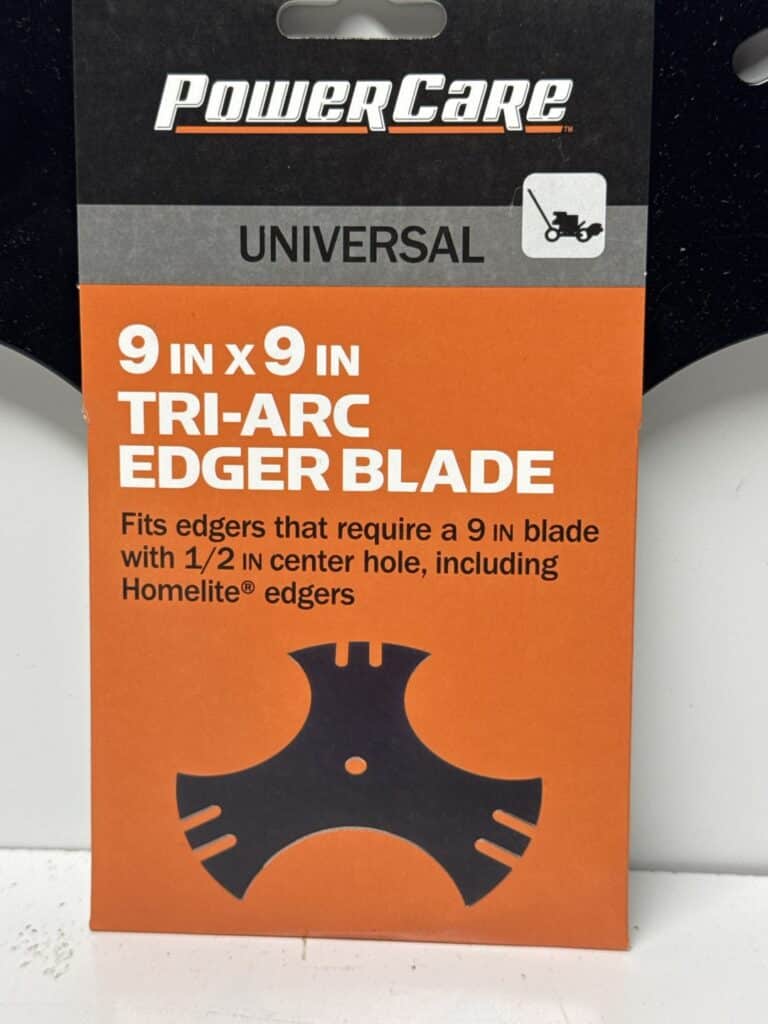 PowerCare Tri Arc Edger Blade 9"x9"