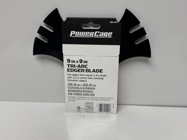 PowerCare Tri Arc Edger Blade 9"x9" - Image 4