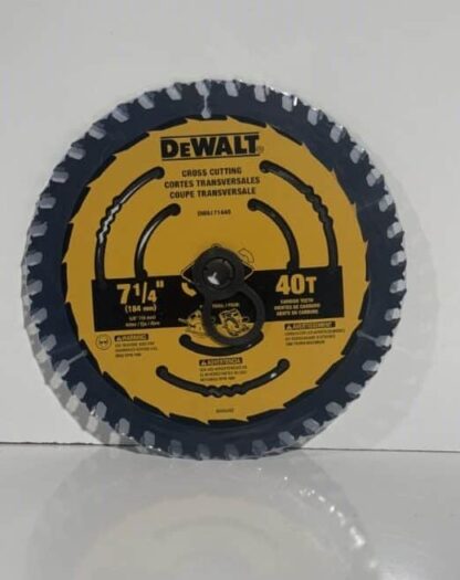 DeWalt Cross Cutting Saw Blade 7 1/4 inc 40T