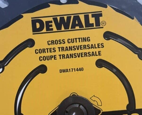 DeWalt Cross Cutting Saw Blade 7 1/4 inc 40T - Image 6