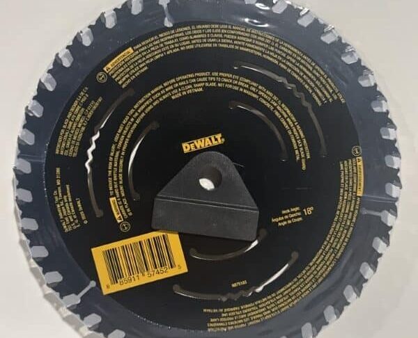 DeWalt Cross Cutting Saw Blade 7 1/4 inc 40T - Image 2