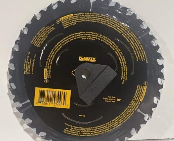 DeWalt Framing Saw Blade 7 1/4 inc 24T - Image 5