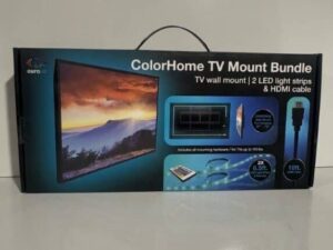 Aura LED 65 in. TV Mount Combo