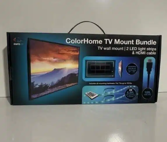 Aura LED 65 in. TV Mount Combo
