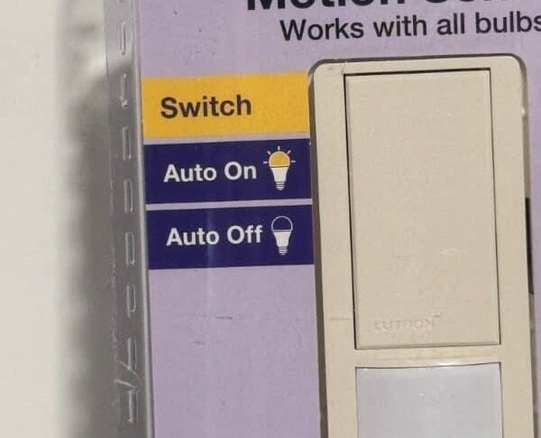 Lutron Motion Sensor Switch - Image 7