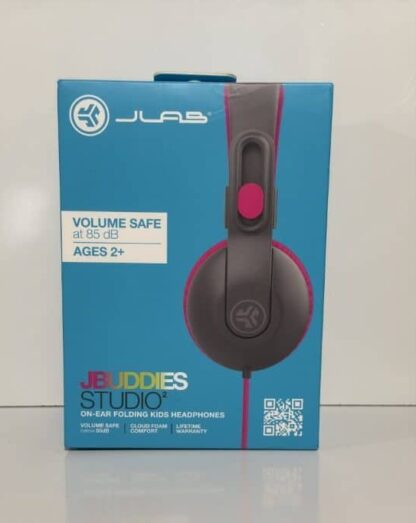 JBuddies Studio 2 Wired Kids Headphones Pink