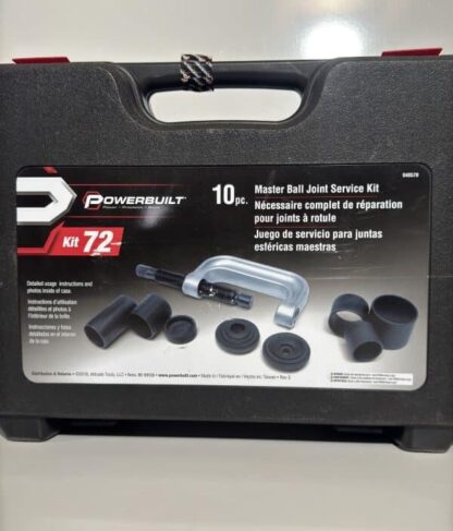 Powerbuilt 10PC MASTER BALL JOINT SERVICE KIT