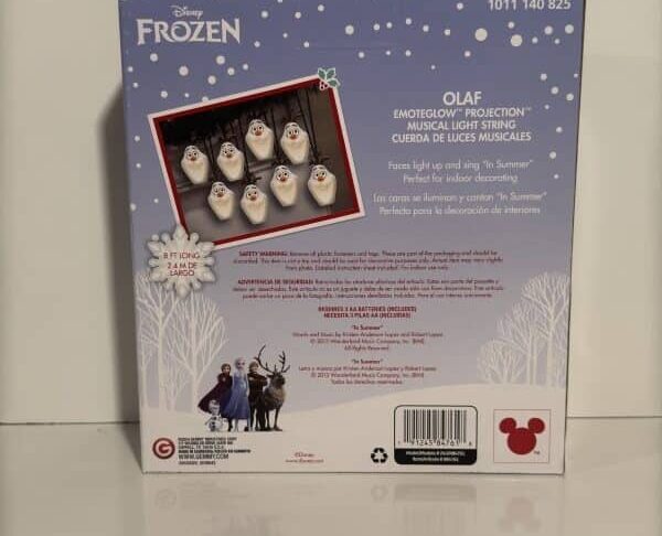 Disney Frozen Olaf Musical Light String – 8ft Indoor Holiday Décor - Image 6