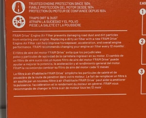 FRAM Drive FDA8817