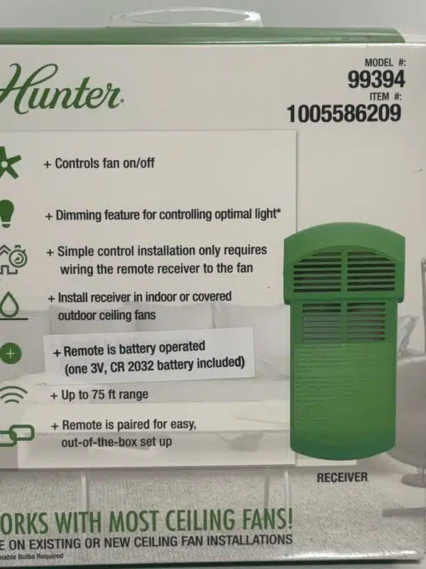Hunter Ceiling Fan Remote Control - Image 3