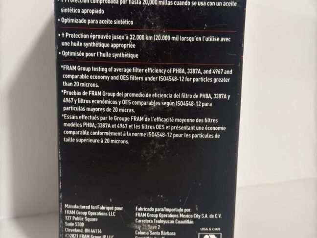 FRAM Titanium FS10600 - Image 5