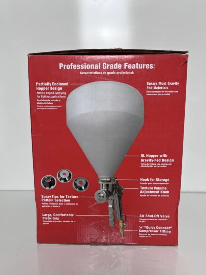 Homax Pro Texture Spray Gun with 5-Liter Hopper - Image 3