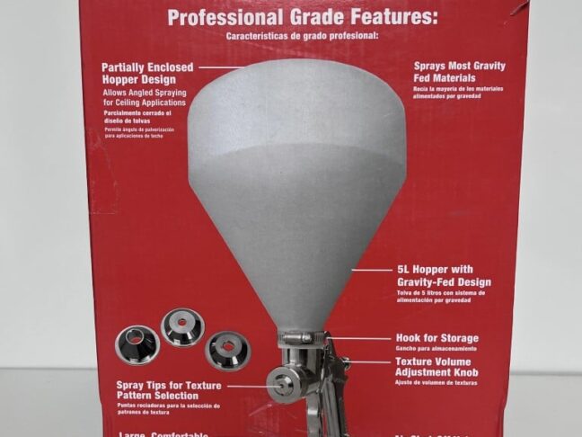 Homax Pro Texture Spray Gun with 5-Liter Hopper - Image 3
