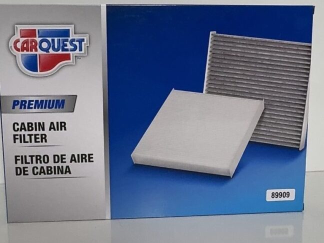 Carquest 89909 Cabin Air Filter for Chrysler 300, Dodge Charger, Magnum, Challenger (2005–2010)