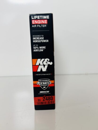 K&N Washable Engine Air Filter 33‑2480 - Image 4