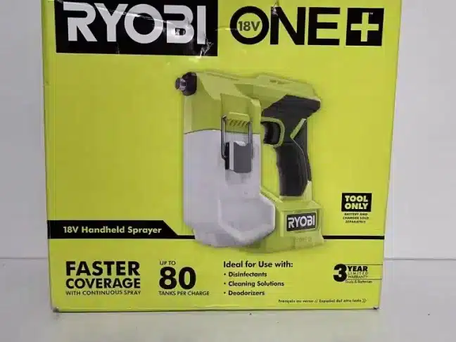 RYOBI 18V Cordless Handheld Sprayer (Tool Only)