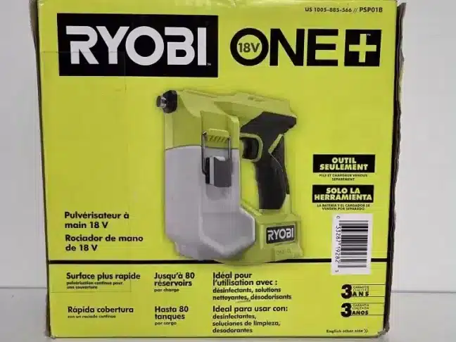 RYOBI 18V Cordless Handheld Sprayer (Tool Only) - Image 3