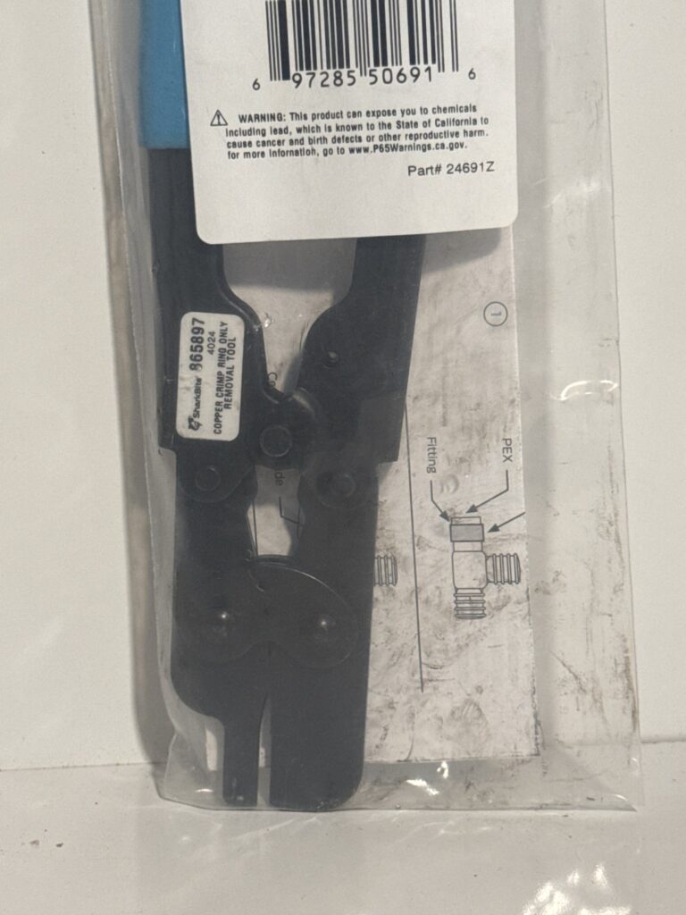 SharkBite Pex Crimp Ring Removal Tool 1/2-in to 1-in - Image 3