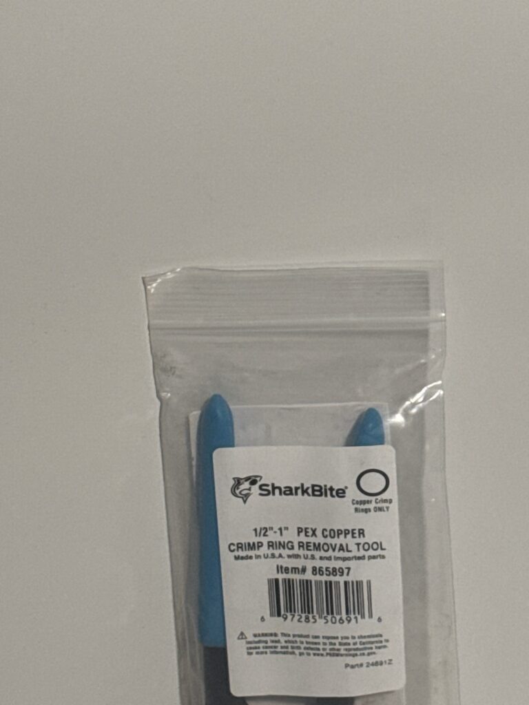 SharkBite Pex Crimp Ring Removal Tool 1/2-in to 1-in - Image 2